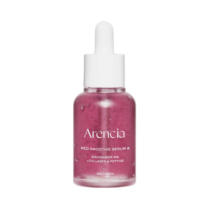 ARENCIA RED SMOOTHIE SERUM 8 NIACINIMIDE 8% + COLLAGEN + PEPTIDE