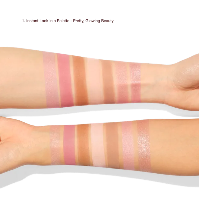 CHARLOTTE TILBURY INSTANT LOOK IN A PALETTE (PRETTY GLOWING BEAUTY)