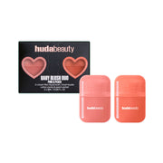 HUDA BEAUTY MINI BABY BLUSH DUO SET (COTTON CANDY - PEACH SORBET)