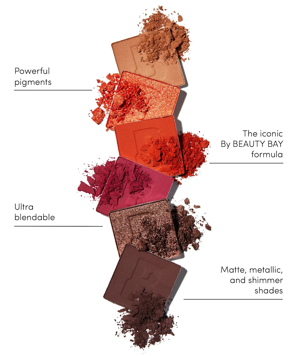 By BEAUTY BAY FIERY2.0 42 COLOUR EYESHADOW PALETTE
