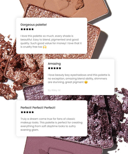 By BEAUTY BAY  NEUTRAL 42 COLOUR EYESHADOW PALETTE