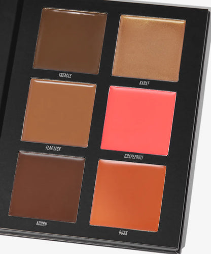 By BEAUTY BAY MAKE FACE MULTI USE COMPLEXION PALETTE (TAN-DEEP)