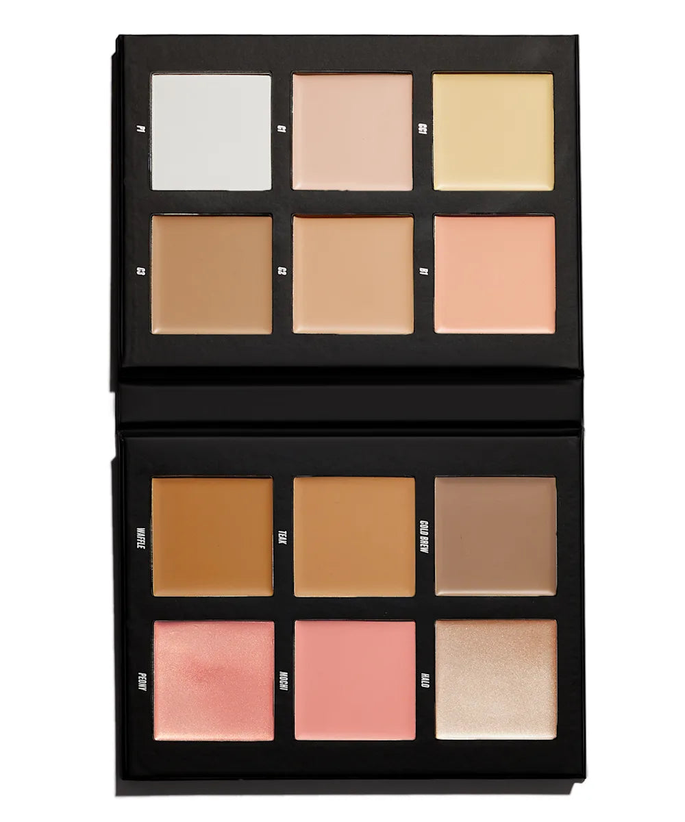 By BEAUTY BAY MAKE FACE MULTI USE COMPLEXION PALETTE (FAIR-MEDIUM)