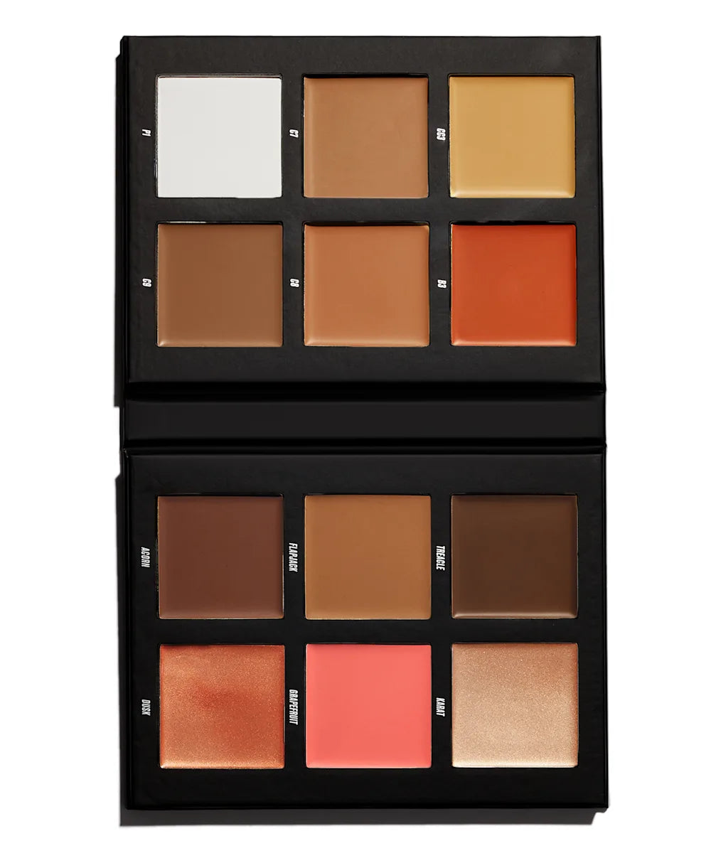 By BEAUTY BAY MAKE FACE MULTI USE COMPLEXION PALETTE (TAN-DEEP)