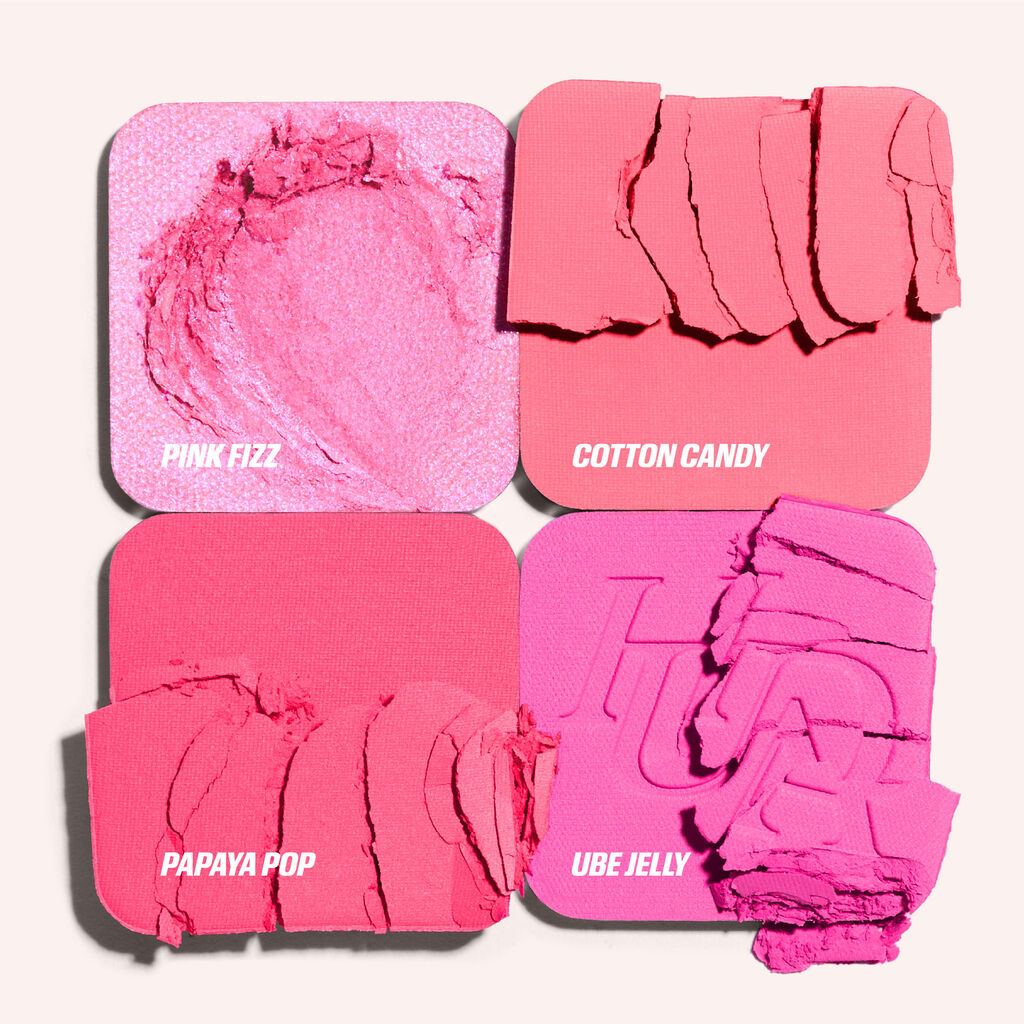HUDA BEAUTY BLUSH FILTER BLURRING BLUSHIGHLTERS PALETTE (BABY PINK)