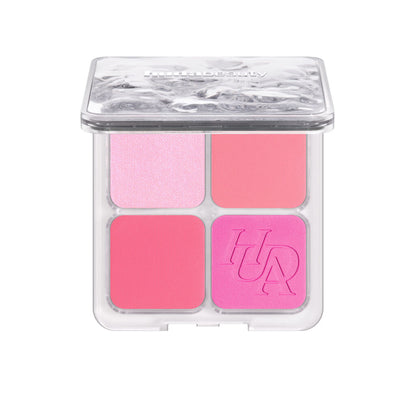 HUDA BEAUTY BLUSH FILTER BLURRING BLUSHIGHLTERS PALETTE (BABY PINK)