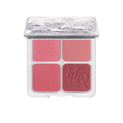 HUDA BEAUTY BLUSH FILTER BLURRING BLUSHIGHLTERS PALETTE (ROSE BERRY)