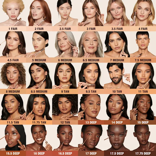 CHARLOTTE TILBURY BEAUTYFUL SKIN RADIANT CONCEALER WITH HYALAURONIC ACID (9- TAN)