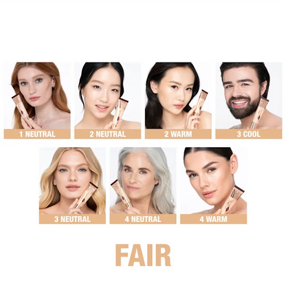 Charlotte Tilbury  Beautiful Skin Medium Coverage Liquid Foundation with Hyaluronic Acid (4 WARM)