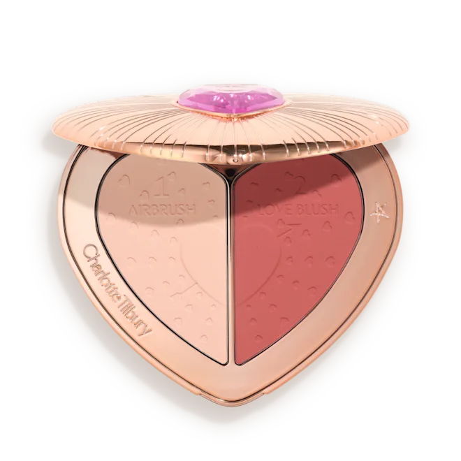 CHARLOTTE TILBURY PILLOW TALK BEAUTY SOULMATES FACE PALETTE (FLAWLESS PEACH)