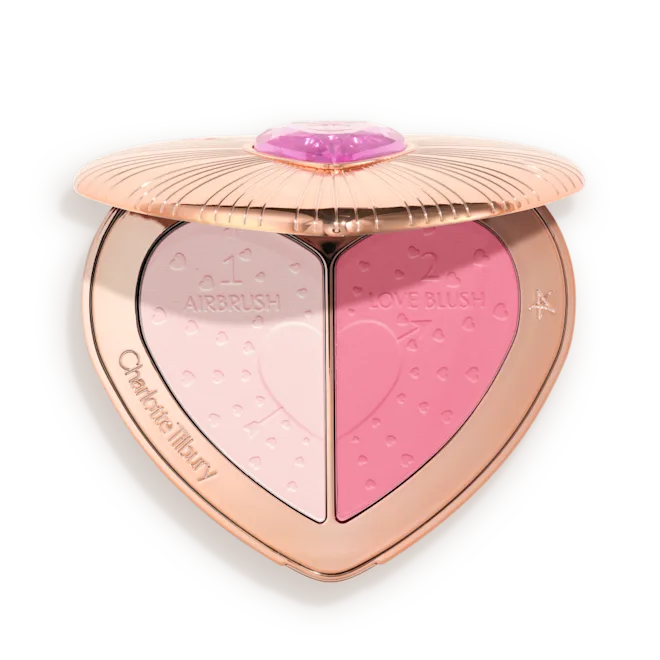 CHARLOTTE TILBURY BEAUTY SOULMATES FACE PALETTE BLUSH (flawless pink)