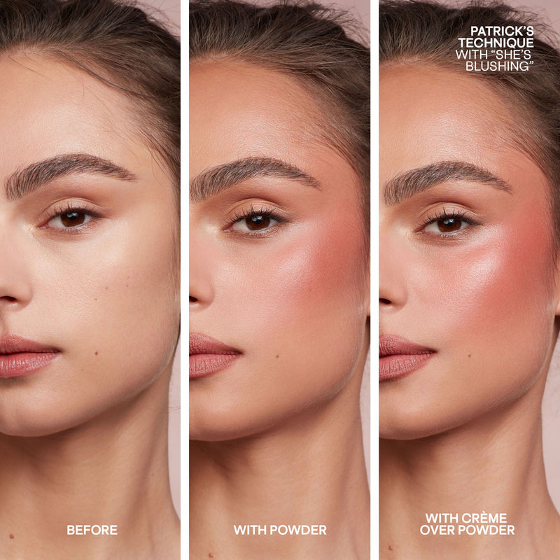 PATRICK TA MAJOR HEADLINES - DOUBLE-TAKE CREME & POWDER BLUSH DUO (SHE'S BLUSHING)