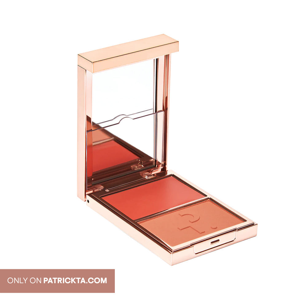 PATRICK TA MAJOR HEADLINES - DOUBLE-TAKE CREME & POWDER BLUSH DUO (DO WE KNOW HER?)