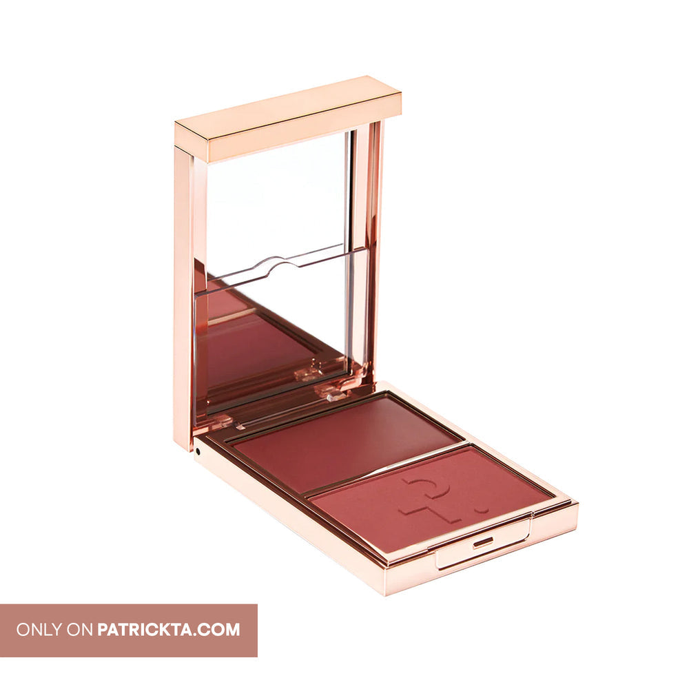 PATRICK TA MAJOR HEADLINES - DOUBLE-TAKE CREME & POWDER BLUSH DUO(OH SHE'S DIFFERENT)