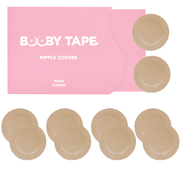 BOOBY TAPE SILICONE NIPPLE COVERS NUDE 5 PAIRS