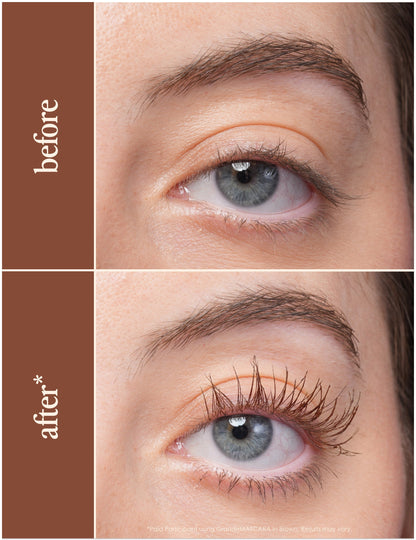 GRANDE COSMETICS GRANDE MASCARA CONDITIONING PEPTIDE BROWN