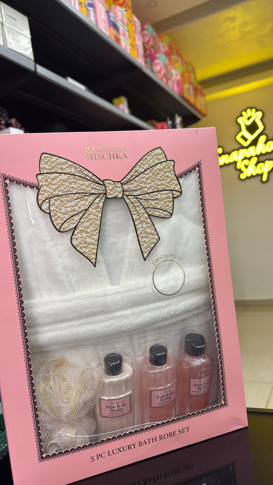 BADCLEYMISCHKA 5 PIECES BATH ROBE SET