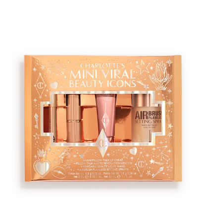 CHARLOTTE TILBURY CHARLOTTE'S MINI VIRAL BEAUTY ICONS TRAVEL SIZE MAKEUP KIT