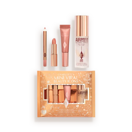 CHARLOTTE TILBURY CHARLOTTE'S MINI VIRAL BEAUTY ICONS TRAVEL SIZE MAKEUP KIT