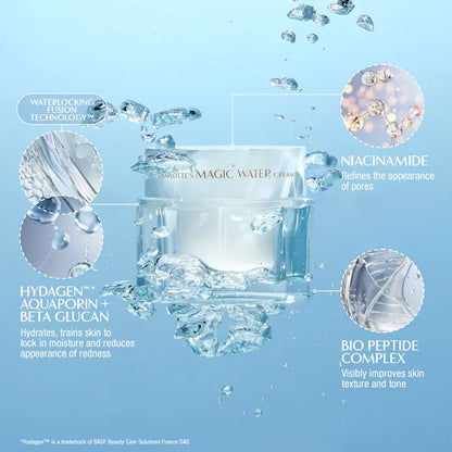 CHARLOTTE TILBURY MAGIC WATER CREAM NORMAL TO OILY COMBINATION SKIN TYPES