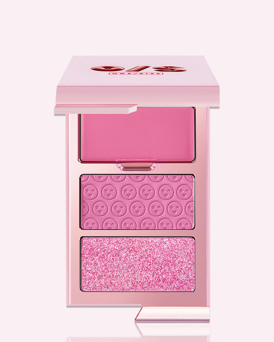 ONE/SIZE BY PATRICK STARRR Cheek Clapper 3D Blush Trio Palette (ATTENTION SEEKER)