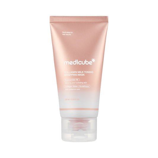 MEDICUBE COLLAGEN MILK TONNING WRAPPING MASK