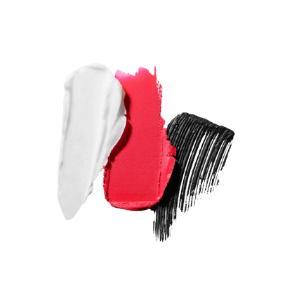 MAC COSMETICS LASHES TO LIPS KIT RED (LADY DANGER 607 + BLACK MASCARA )