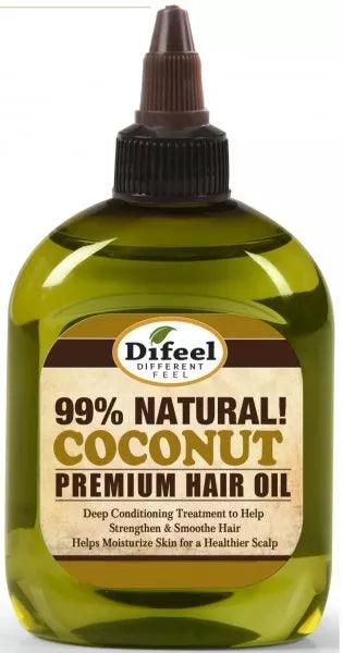 Difeel 99% Coconut  Premium Hair Oil With Biotin