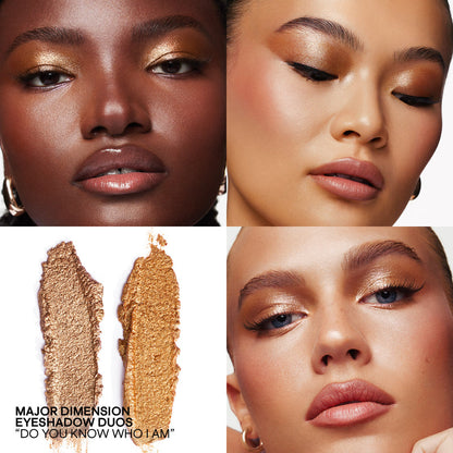PATRICK TA  Major Dimension Eye Illusion Eyeshadow Duo Color (DO YOU KNOW WHO I AM?)