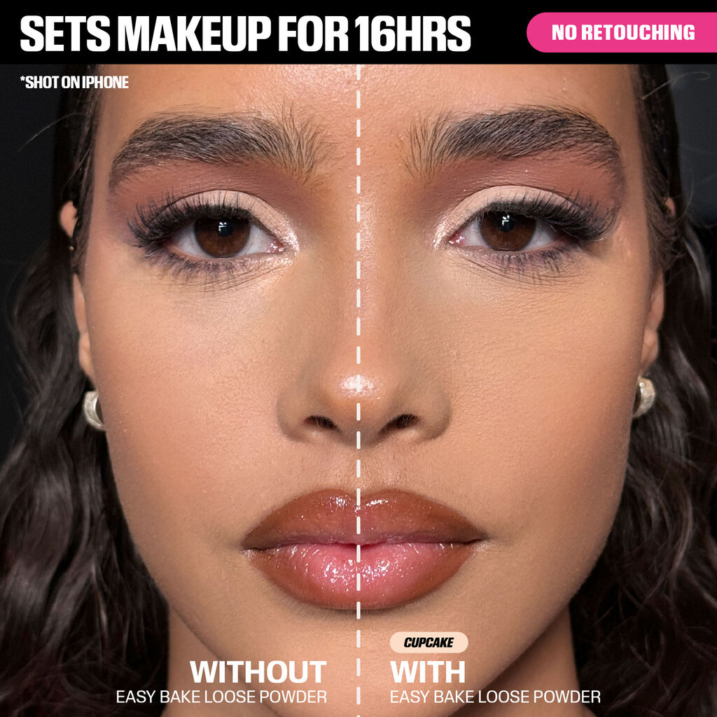 Mini Huda Beauty Easy Bake Loose Baking & Setting Powder (peach pie)