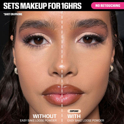Mini Huda Beauty Easy Bake Loose Baking & Setting Powder (peach pie)