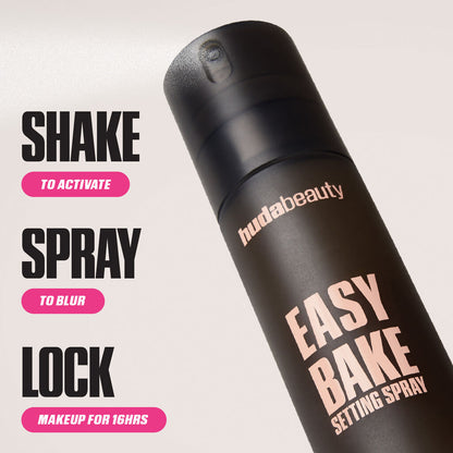 HUDA BEAUTYE EASY BAKE SETTING SPRAY WITH 16 HOURS WEAR