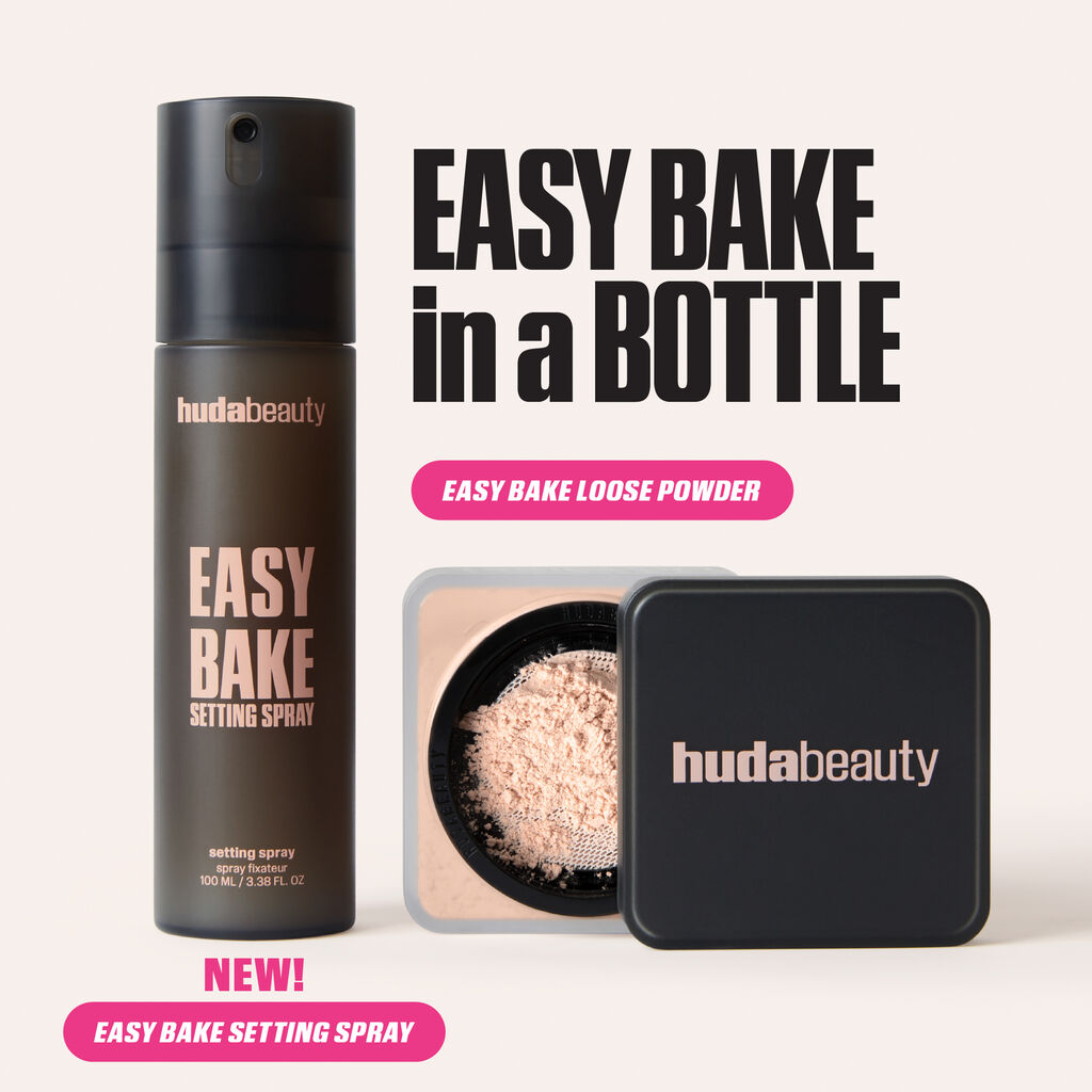 HUDA BEAUTYE EASY BAKE SETTING SPRAY WITH 16 HOURS WEAR