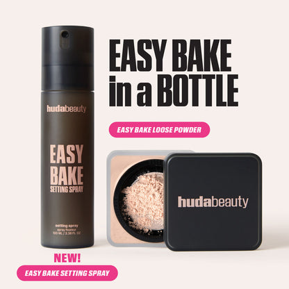 HUDA BEAUTYE EASY BAKE SETTING SPRAY WITH 16 HOURS WEAR