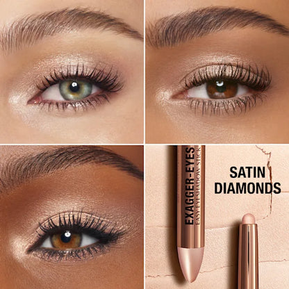 CHARLOTTE EXAGGER-EYES EASY EYESHADOW STICK SATIN DIAMONDS (SATIN DIAMONDS)