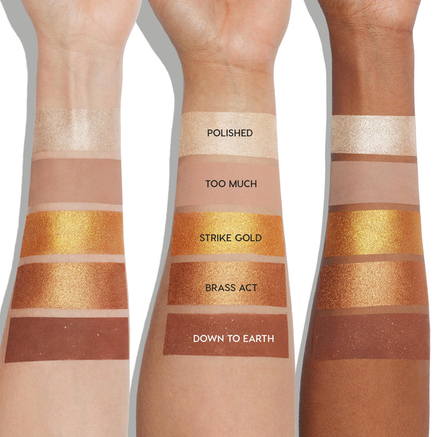 COLOURPOP PRECIOUS METALS SPARKLY NEUTRAL PALETTE