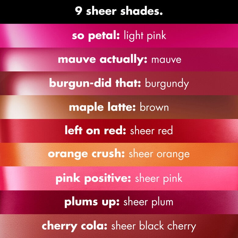 E.L.F COSMETICS SHEER FOR IT BLUSH TINT FOR LIPS AND CHEEKS (CHERRY COLA)