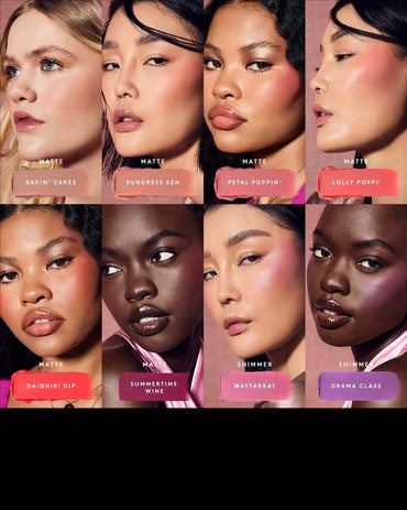 FENTY BEAUTY CHEEKS SUEDE WATERPROOF POWDER BLUSH (TUTU TRUNT)