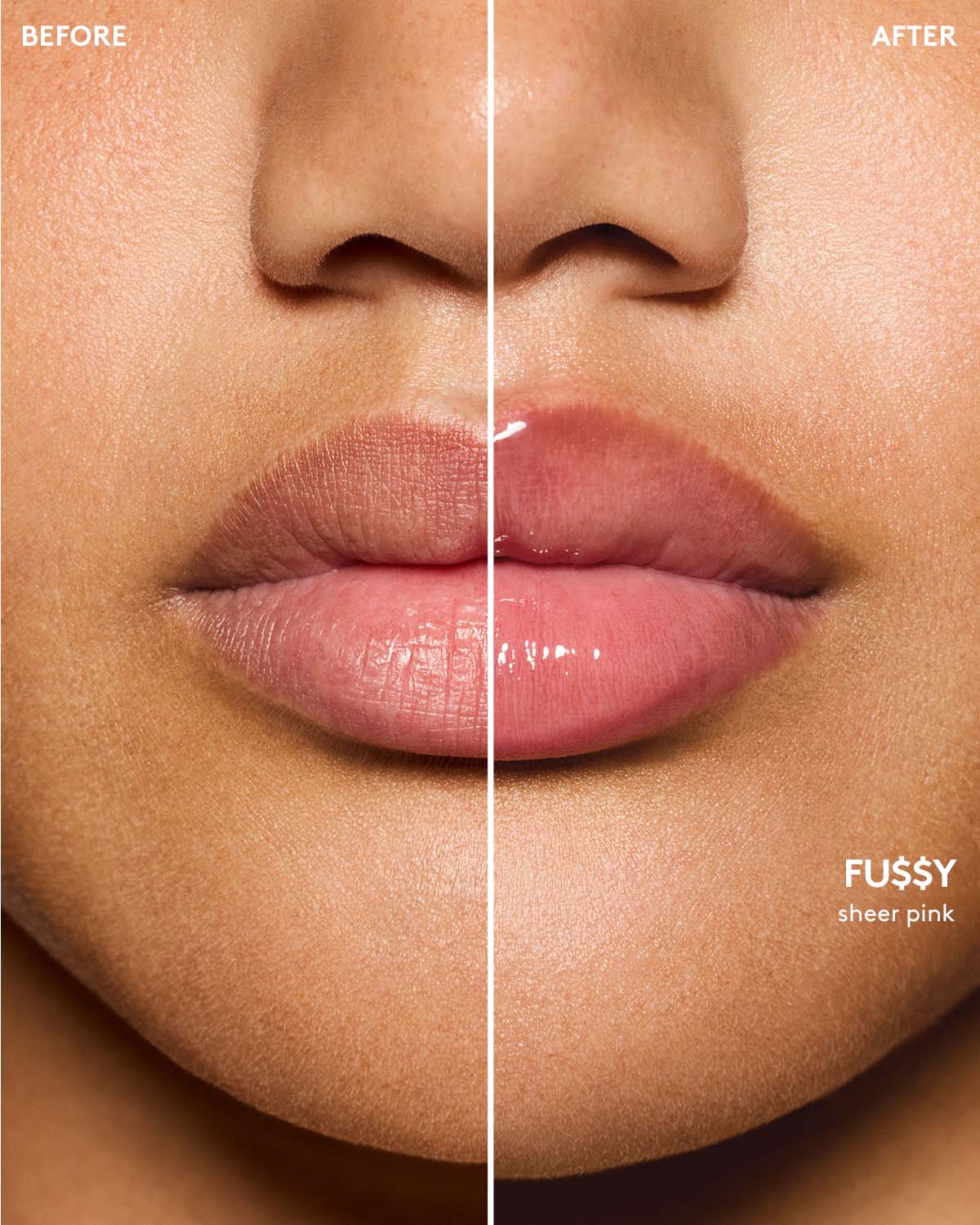 FENTY BEAUTY BY RIHANNA  GLOSS BOMB HEAT UNIVERSAL LIP LUMINIZER + PLUMPER  (fussy heat 02)