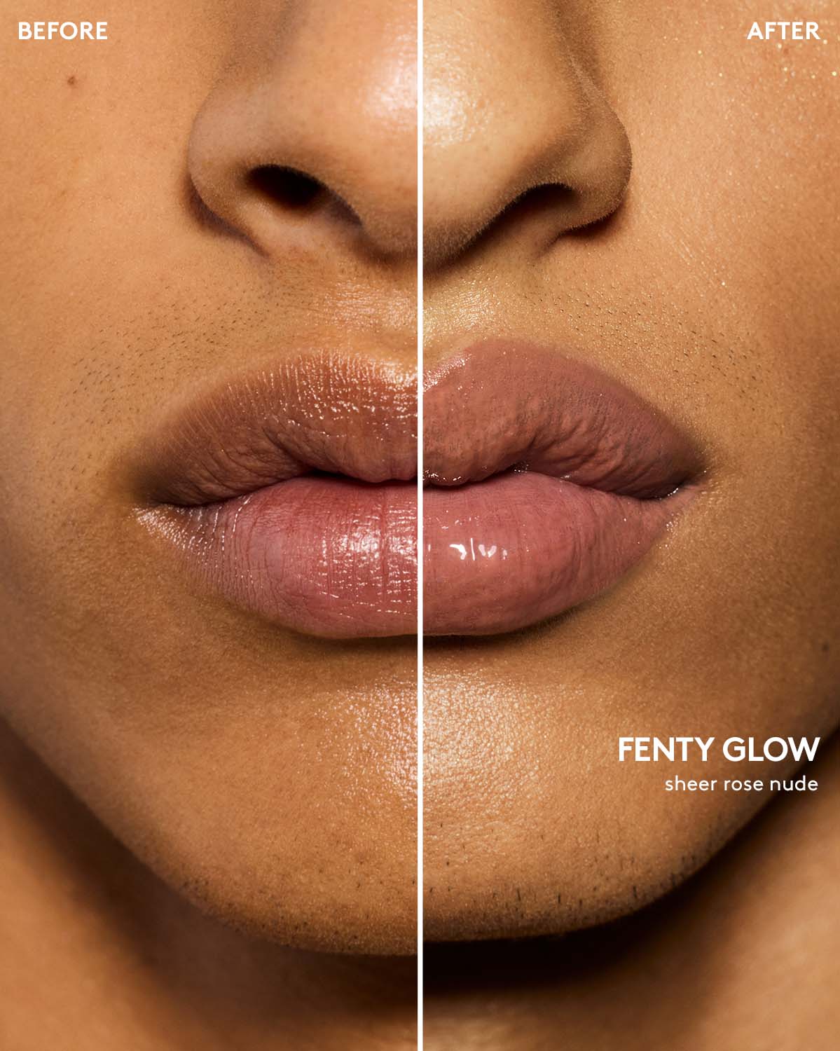 FENTY BEAUTY BY RIHANNA  GLOSS BOMB HEAT UNIVERSAL LIP LUMINIZER + PLUMPER  (fenty glow heat 03)