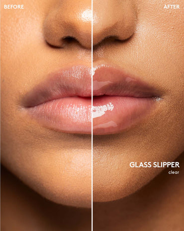 FENTY BEAUTY BY RIHANNA  GLOSS BOMB HEAT UNIVERSAL LIP LUMINIZER + PLUMPER  (glass slipper heat 07)
