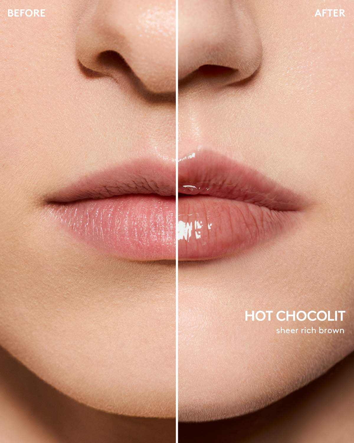 FENTY BEAUTY BY RIHANNA  GLOSS BOMB HEAT UNIVERSAL LIP LUMINIZER + PLUMPER  (hot chocolit heat 04)