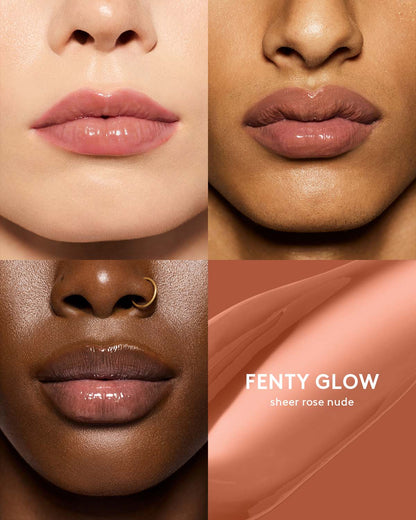 FENTY BEAUTY BY RIHANNA  GLOSS BOMB HEAT UNIVERSAL LIP LUMINIZER + PLUMPER  (fenty glow heat 03)
