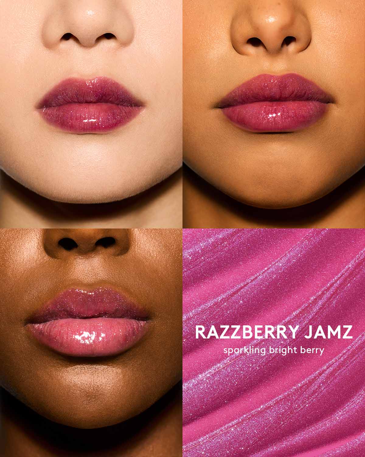 FENTY BEAUTY GLOSS BOMB OIL LUMINISING LIP OIL N GLOSS (RAZZBERRY JAMZ)