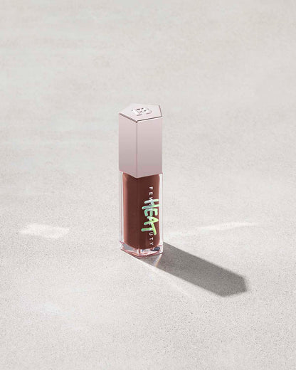 FENTY BEAUTY BY RIHANNA  GLOSS BOMB HEAT UNIVERSAL LIP LUMINIZER + PLUMPER  (hot chocolit heat 04)