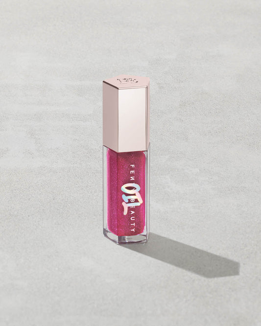 FENTY BEAUTY GLOSS BOMB OIL LUMINISING LIP OIL N GLOSS (RAZZBERRY JAMZ)