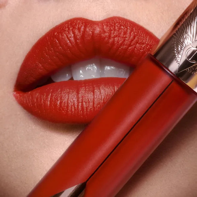 CHARLOTTE TILBURY AIRBRUSH LIP BLUR MATTE LIPSTICK (FLAME BLUR)
