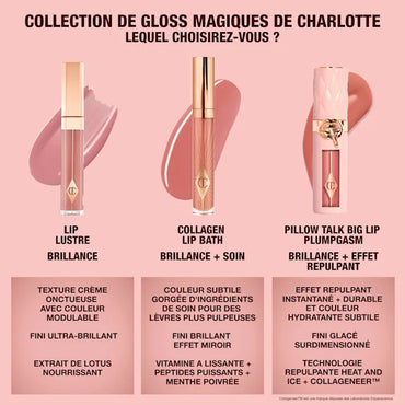 CHARLOTTE TILBURY BIG LIP PLUMP GASM (PILLOW TALK MEDIUM TO DEEP)