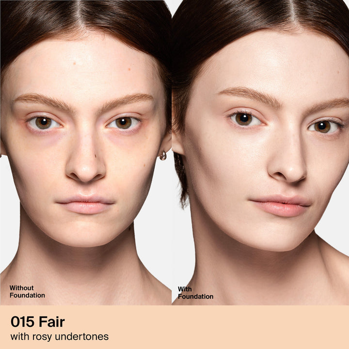 HAUS LABS BY LADY GAGA  TRICLONE SKIN TECH MEDIUM COVERAGE FOUNDATION WITH FERMENTED ARNICA (015 Fair Warm)