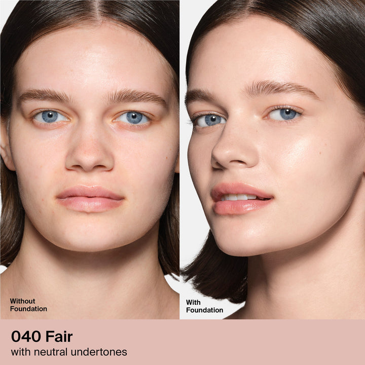 HAUS LABS BY LADY GAGA  TRICLONE SKIN TECH MEDIUM COVERAGE FOUNDATION WITH FERMENTED ARNICA (040 Fair Neutral)